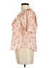 Gap Pink Short Sleeve Blouse Size M - photo 5