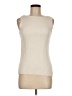 Assorted Brands Solid Ivory Sweater Vest Size M (estimated) - photo 1