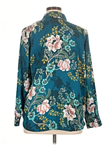 INC International Concepts Long Sleeve Blouse (view 2)