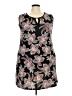Espresso Paisley Black Casual Dress Size 3X - photo 1
