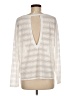 Athleta 100% Polyester Ivory Long Sleeve Top Size M - photo 2