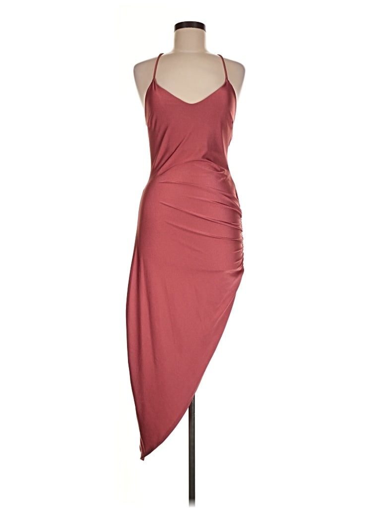 Pre-owned Windsor Cocktail Dress In Burgundy