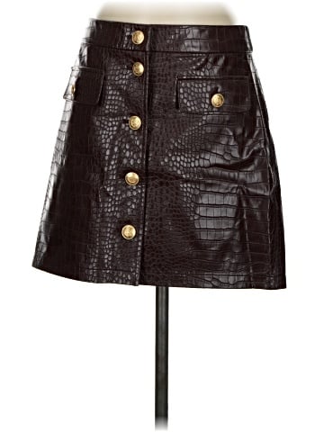 J.Crew Faux Leather Skirt (view 1)