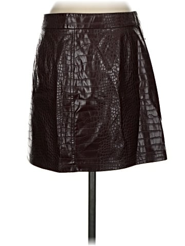 J.Crew Faux Leather Skirt (view 2)