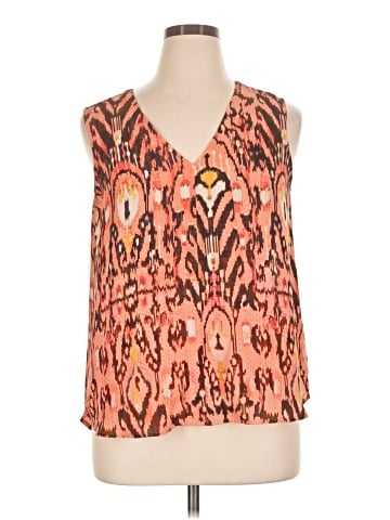 a.n.a. A New Approach Sleeveless Blouse (view 1)