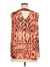 a.n.a. A New Approach 100% Polyester Orange Sleeveless Blouse Size XL - photo 2