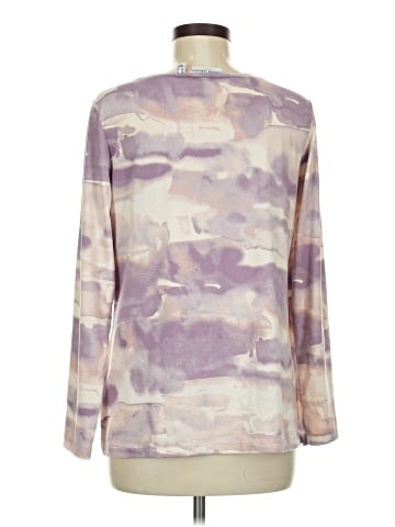 Susan Graver Long Sleeve T-Shirt (view 2)