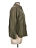 Zara Basic 100% Cotton Green Long Sleeve Button-Down Shirt Size L - photo 4