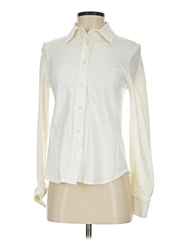 Club Monaco Long Sleeve Blouse (view 1)