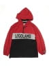 Assorted Brands 100% Nylon Color Block Red Windbreaker Size L (youth) - photo 1
