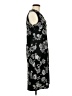 Nina Leonard Graphic Black Cocktail Dress Size M - photo 4