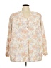 Torrid Ivory 3/4 Sleeve Blouse Size 4X Plus (4) - photo 1