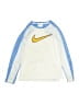 Nike 100% Polyester Ivory Long Sleeve T-Shirt Size M (kids) - photo 1