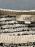 Ann Taylor LOFT Tweed Gray Silver Pullover Sweater Size M - photo 4