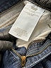 Levi's Chevron-herringbone Blue Jeans Size 6 - photo 9