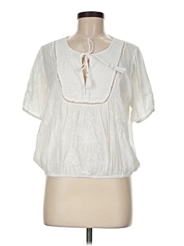 Lucky Brand Short Sleeve Blouse (view 1)