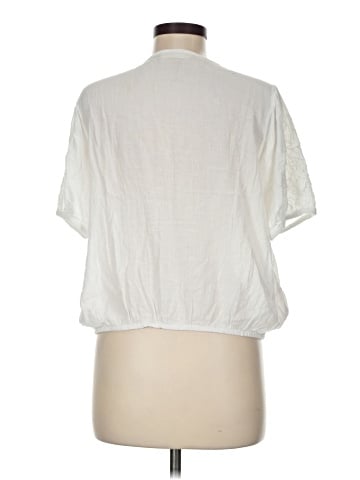 Lucky Brand Short Sleeve Blouse (view 2)