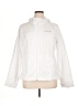 Columbia 100% Polyester Solid White Windbreaker Size XL - photo 1