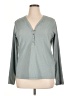 Athleta Gray Long Sleeve Henley Size 1X - photo 1