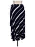 Susan Graver Stripes Black Blue Formal Skirt Size XL - photo 2