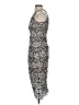 Keepsake 100% Polyester Animal Print Brown Cocktail Dress Size S - photo 5