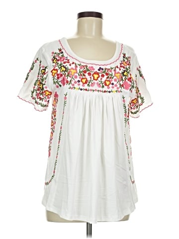 Unbranded Short Sleeve Blouse (view 1)