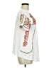 Unbranded White Short Sleeve Blouse Size M - photo 4