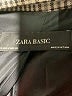Zara Basic 100% Polyester Houndstooth Brown Blazer Size M - photo 6