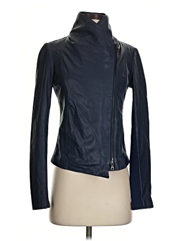 Vince. Leather Jacket (view 1)