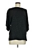 Assorted Brands 100% Silk Black 3/4 Sleeve Silk Top Size 6 - photo 1
