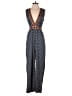 Blue Plate 100% Polyester Polka Dots Blue Jumpsuit Size S - photo 1