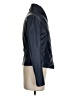 Vince. 100% Leather Solid Color Block Blue Leather Jacket Size XS - photo 4