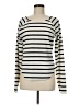 Chaser Stripes Ivory Pullover Sweater Size M - photo 1