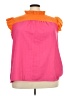 Unbranded 100% Polyester Pink Sleeveless Blouse Size XXXXL - photo 1