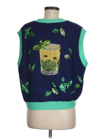 Queen of Sparkles Sweater Vest (view 2)
