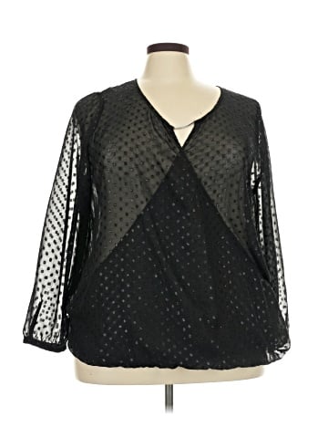 Lane Bryant 3/4 Sleeve Blouse (view 1)