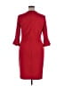Donna Morgan 100% Polyester Solid Red Cocktail Dress Size 14 - photo 2