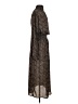 Free Press 100% Polyester Paisley Brown Casual Dress Size S - photo 4