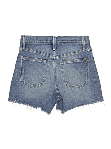 Madewell High-Rise Denim Shorts in Burke Wash: Button-Front Edition (view 2)
