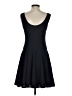 Theory 100% Polyester Solid Blue Black Cocktail Dress Size 4 - photo 2
