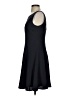 Theory 100% Polyester Solid Blue Black Cocktail Dress Size 4 - photo 5