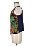 Anthropologie 100% Polyester Black Sleeveless Blouse Size M - photo 5