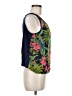 Anthropologie 100% Polyester Black Sleeveless Blouse Size M - photo 4