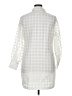 Boohoo 100% Polyester White Casual Dress Size 14 - photo 2