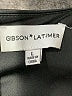 Gibson Latimer 100% Polyester Black Long Sleeve Blouse Size L - photo 7