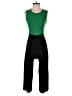 Tash + Sophie Color Block Green Jumpsuit Size S - photo 1