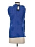 Tommy Hilfiger 100% Cotton Blue Sleeveless Blouse Size EU 34 / US 4 - photo 2