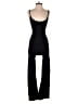 OQQ Solid Black Jumpsuit Size S - photo 1