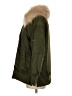 Love Token 100% Polyester Solid Green Coat Size M - photo 5