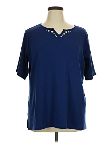 Quacker Factory Short Sleeve Top (view 1)
